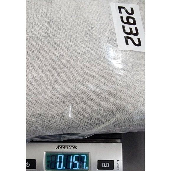 EDDIE BAUER Men’s Large Gray Fleece-Lined Sweater Pullover 1/2‎ Zip Long Sleeve - Picture 15 of 15